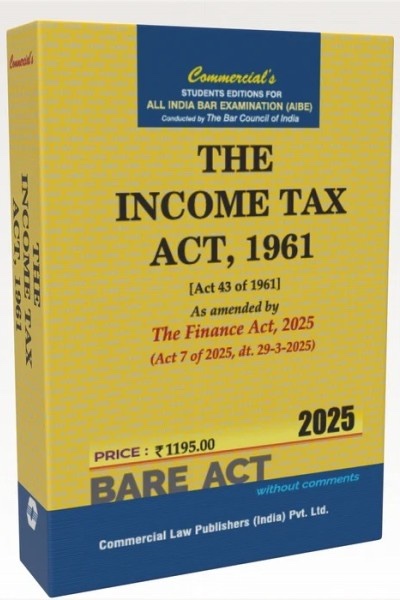 Income Tax Act, 1961 (For AIBE)