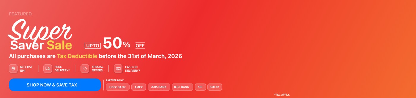 Super Saver Sale is Live, Shop Now!