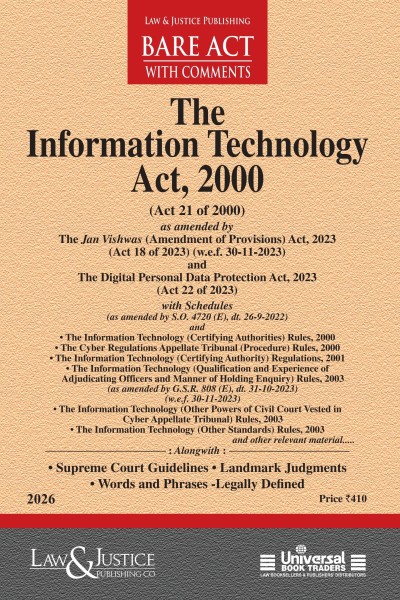  Information Technology Act, 2000 (as amended by Act 18 of 2023 and Act 22 of 2023) with allied Rules, Regulations, Order and Policies.