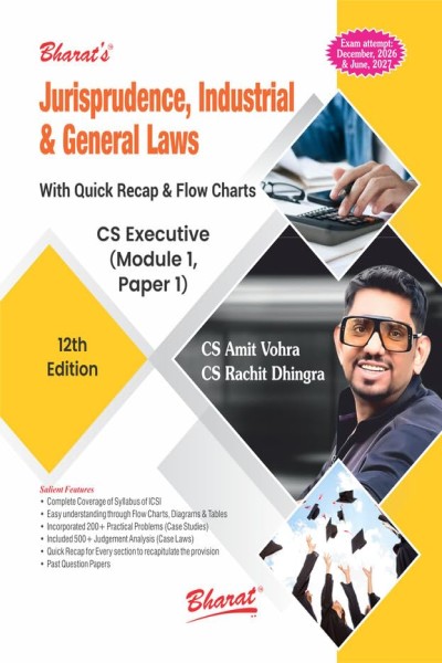 Jurisprudence, Industrial & General Laws | CS Executive Module 1 Paper 1