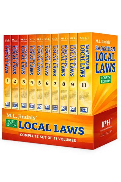 M.L. Jindal's Rajasthan Local Laws | In 11 Volumes
