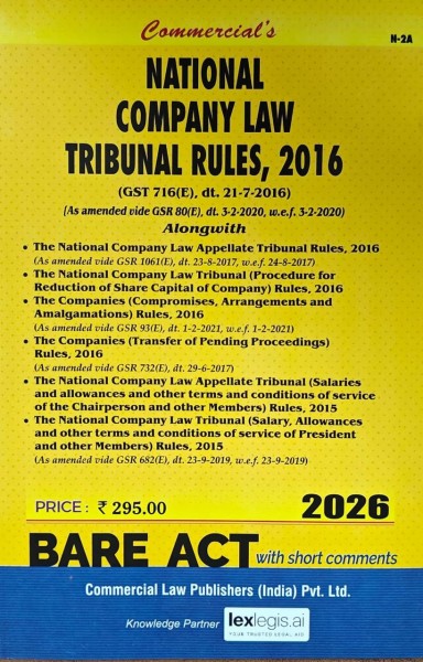 National Company Law Tribunal Rules, 2016