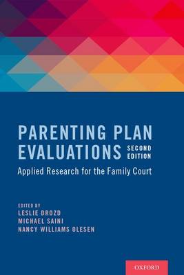 Parenting Plan Evaluations: Applied Research for the Family Court