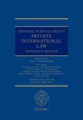 Cheshire, North & Fawcett: Private International Law