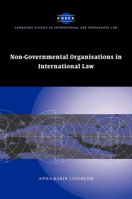 Cambridge Studies in International and Comparative Law: Series Number 43: Non-Governmental Organisations in International Law