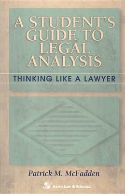Student S Guide to Legal Anal Pb
