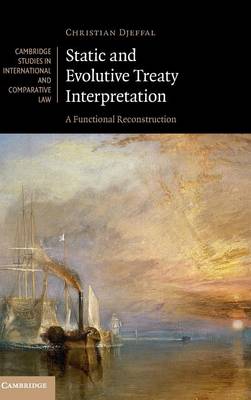 Cambridge Studies in International and Comparative Law: Series Number 124: Static and Evolutive Treaty Interpretation: A Functional Reconstruction
