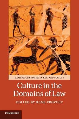 Cambridge Studies in Law and Society: Culture in the Domains of Law