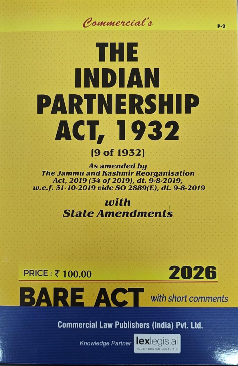 The Indian Partnership Act, 1932