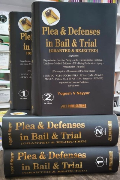 Plea and Defenses in Bail and Trial | In 2 Volumes | Granted and Rejected