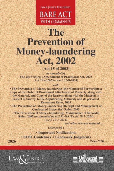  Prevention of Money Laundering Act, 2002 (as amended by Act 18 of 2023) with allied Rules and Regulations