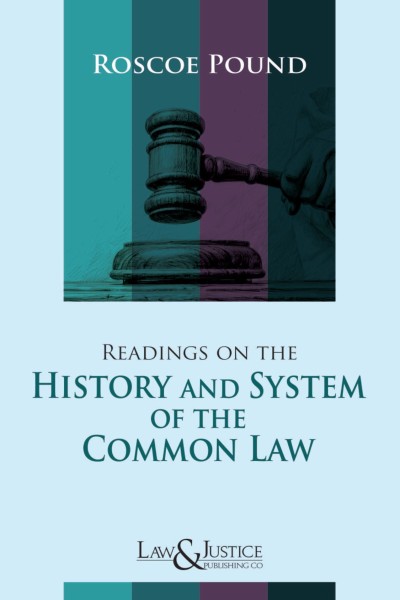 Readings on the History and System of the Common Law (Indian Economy Reprint)