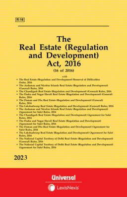 Real Estate (Regulation and Development) Act, 2016 with allied Orders and Rules for U.T.s and NCT of Delhi