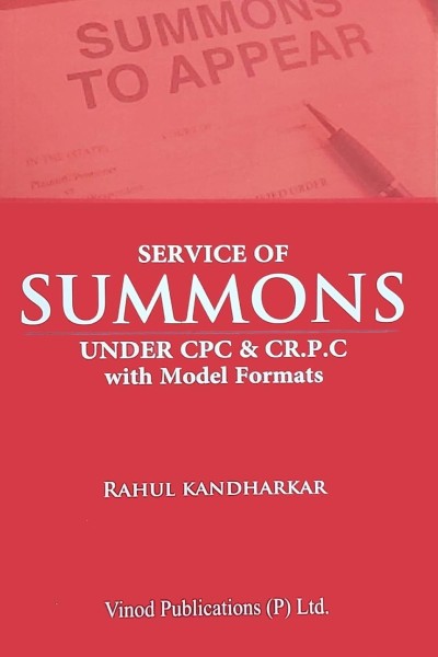 Service of Summons Under CPC & CRPC with Model Forms