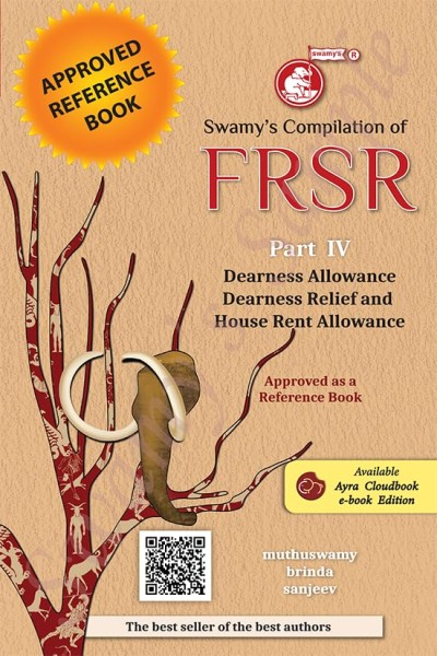 Swamy FRSR Part IV - DA, DR and HRA - 2024