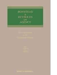 Bowstead & Reynolds On Agency