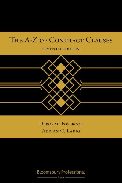 The A-Z of Contract Clauses (Indian Reprint)