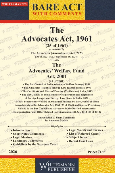 The Advocates Act,1961