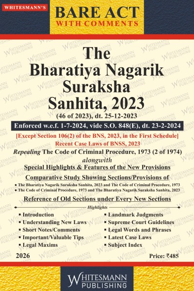 The Bharatiya Nagarik Suraksha Sanhita , 2023