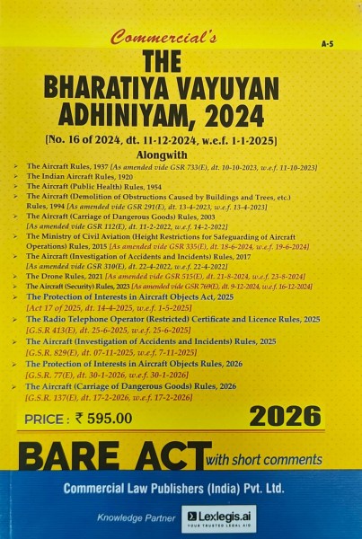 The Bharatiya Vayuyan Adhiniyam, 2024