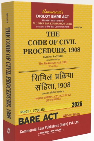 The Code of Civil Procedure, 1908 | AIBE | Diglot