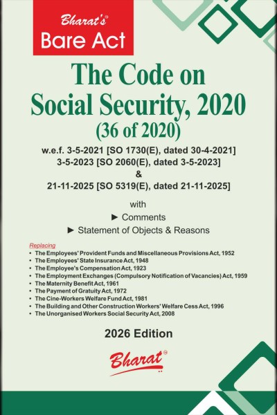 The Code on Social Security, 2020 (36 of 2020)