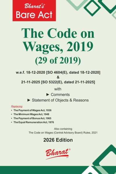 The Code on Wages, 2019 (29 of 2019)