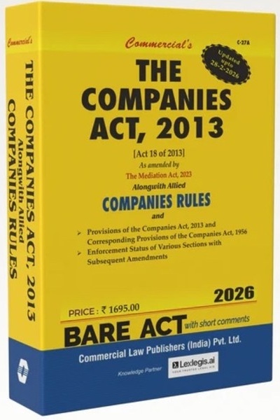 The Companies Act, 2013 along with Allied Companies Rules