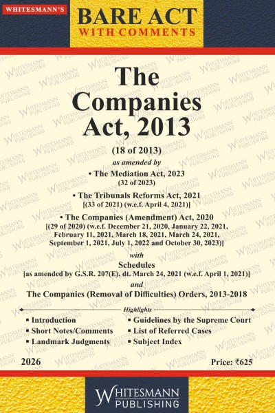 The Companies Act, 2013