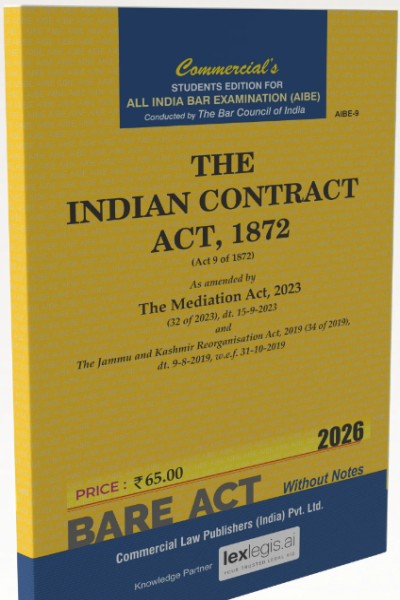 The Indian Contract Act, 1872 | AIBE