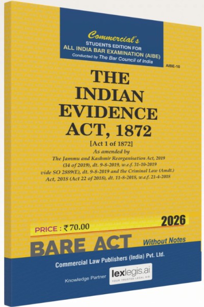 The Indian Evidence Act, 1872 | AIBE