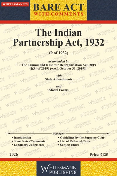 The Indian Partnership Act,1932