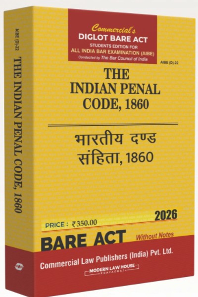 The Indian Penal Code, 1860 | AIBE | Diglot