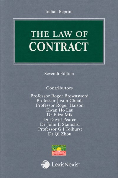 The Law of Contract: Butterworths Common Law Series (Indian Reprint)