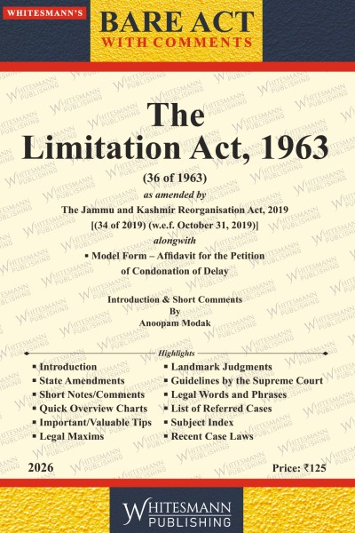 The Limitation Act,1963