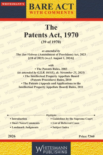 The Patents Act,1970