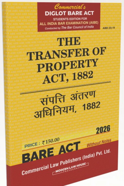 The Transfer of Property Act, 1882 | AIBE | Diglot