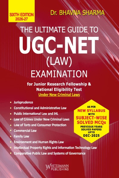 The Ultimate Guide to UGC NET Law Examination | New Criminal Laws Syllabus | Subject-wise Solved MCQs Previous Years Papers Till Dec 2025