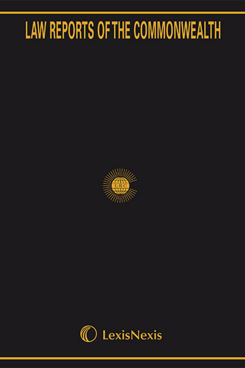 Law Reports of the Commonwealth, 1985 to date (Set)