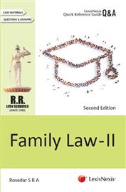 LexisNexis Quick Reference Guide-Q&A Series - Family Law II