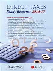 Direct Taxes - Ready Reckoner 2016-2017