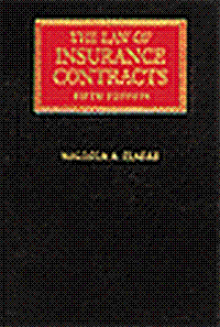 LAW OF INSURANCE CONTRACTS