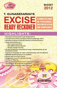 EXCISE READY RECKONER