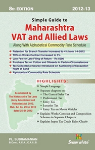 SIMPLE GUIDE TO MAHARASHTRA VAT & ALLIED LAWS