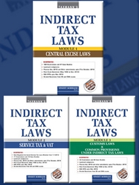Indirect Tax Laws - (Set of 3 Modules)