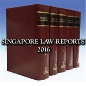 Singapore Law Reports (Bound Volumes Only) 2016