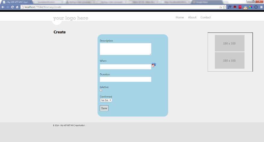 After the ads have loaded