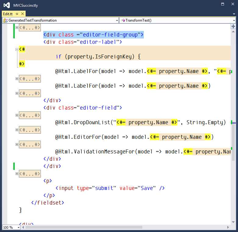Our editor, updated to support a two-column layout
