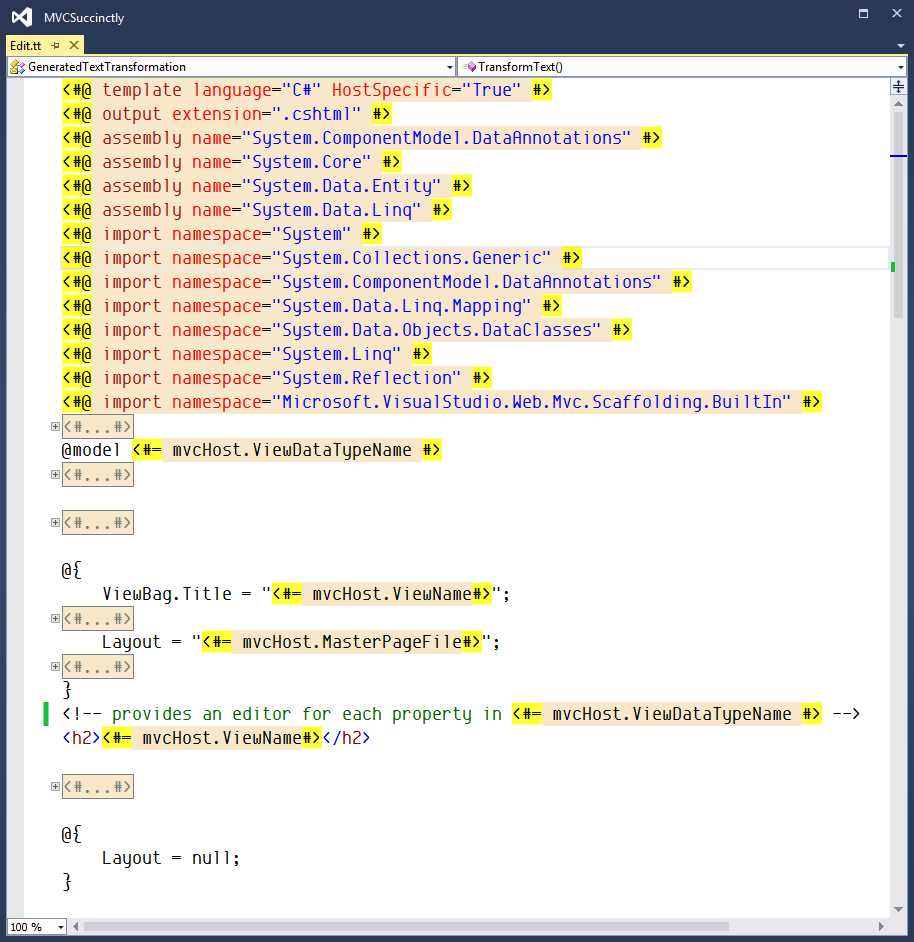 Our updated editor template