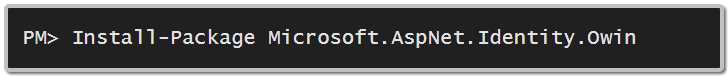 ASP.NET Identity package for OWIN